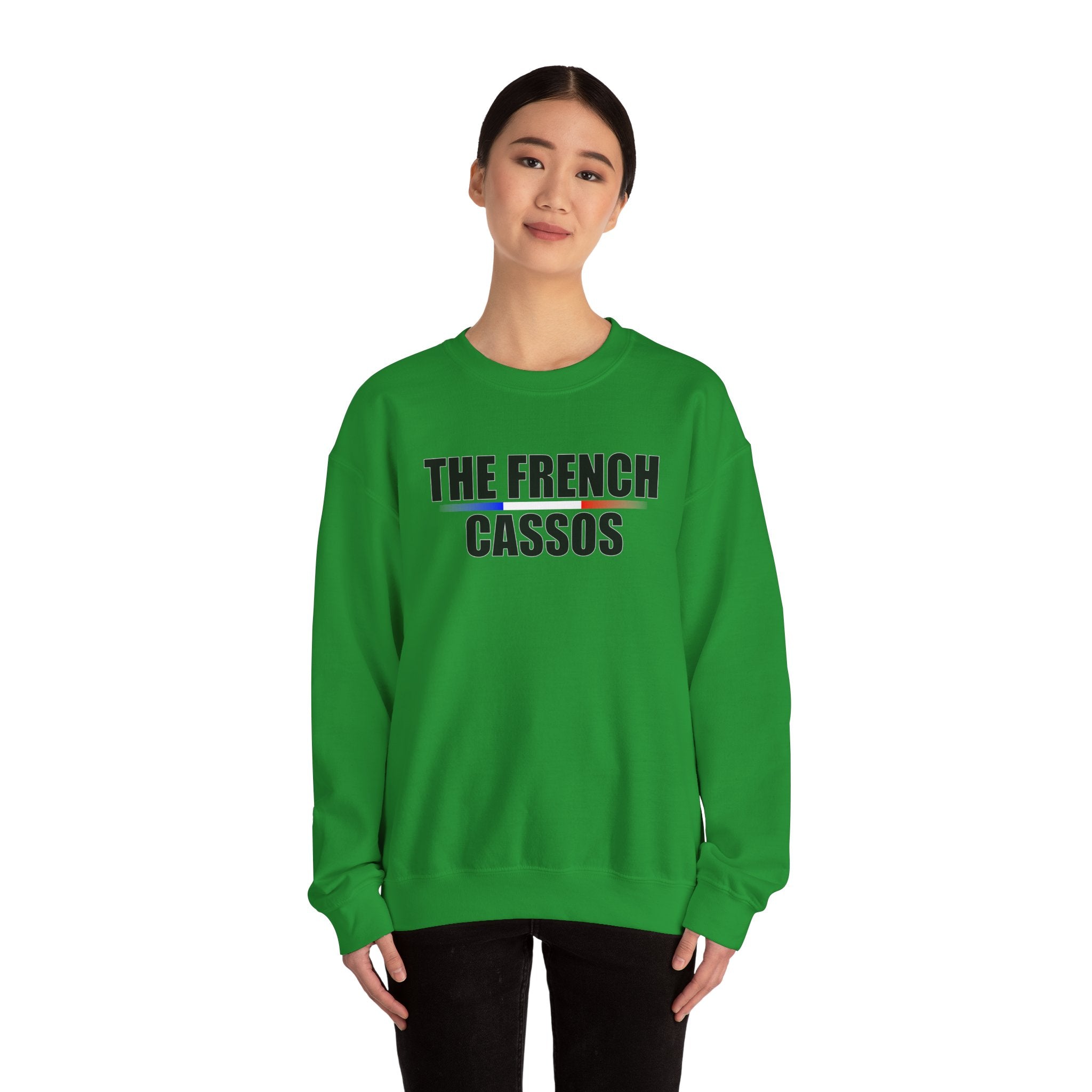The French Cassos Sweatshirt — Minimalist Pride Crewneck