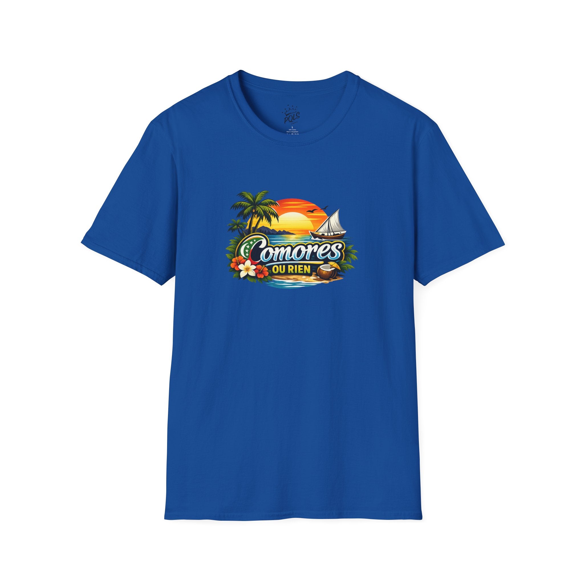 T-Shirt — Comores Ou Rien Sunset Tropical Crew