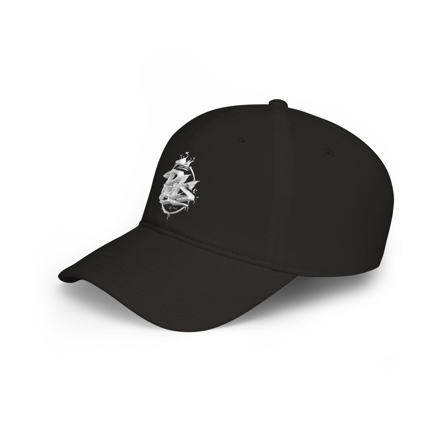 Low Profile Baseball Cap — Pqls Crown Graffiti Logo