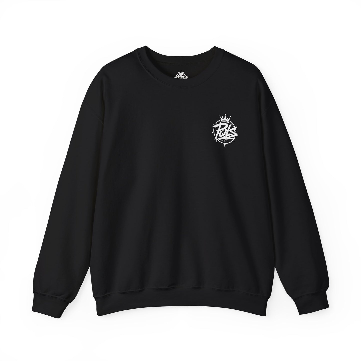Graffiti Crown Crewneck Sweatshirt — PQLS Streetwear Logo