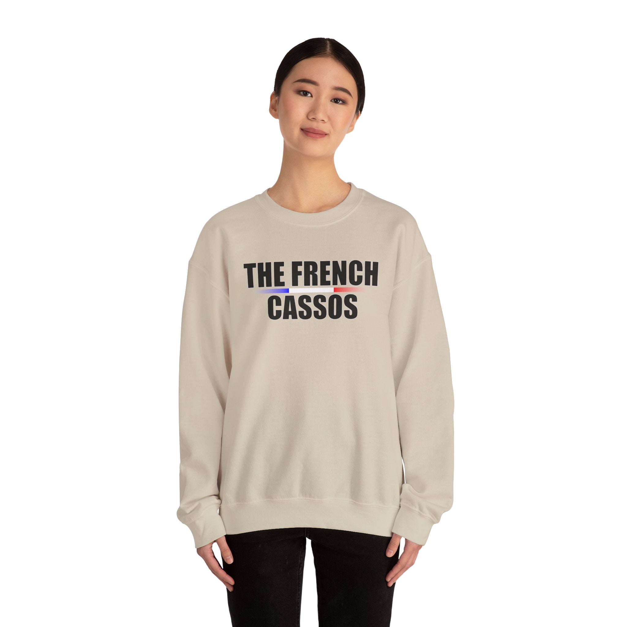The French Cassos Sweatshirt — Minimalist Pride Crewneck