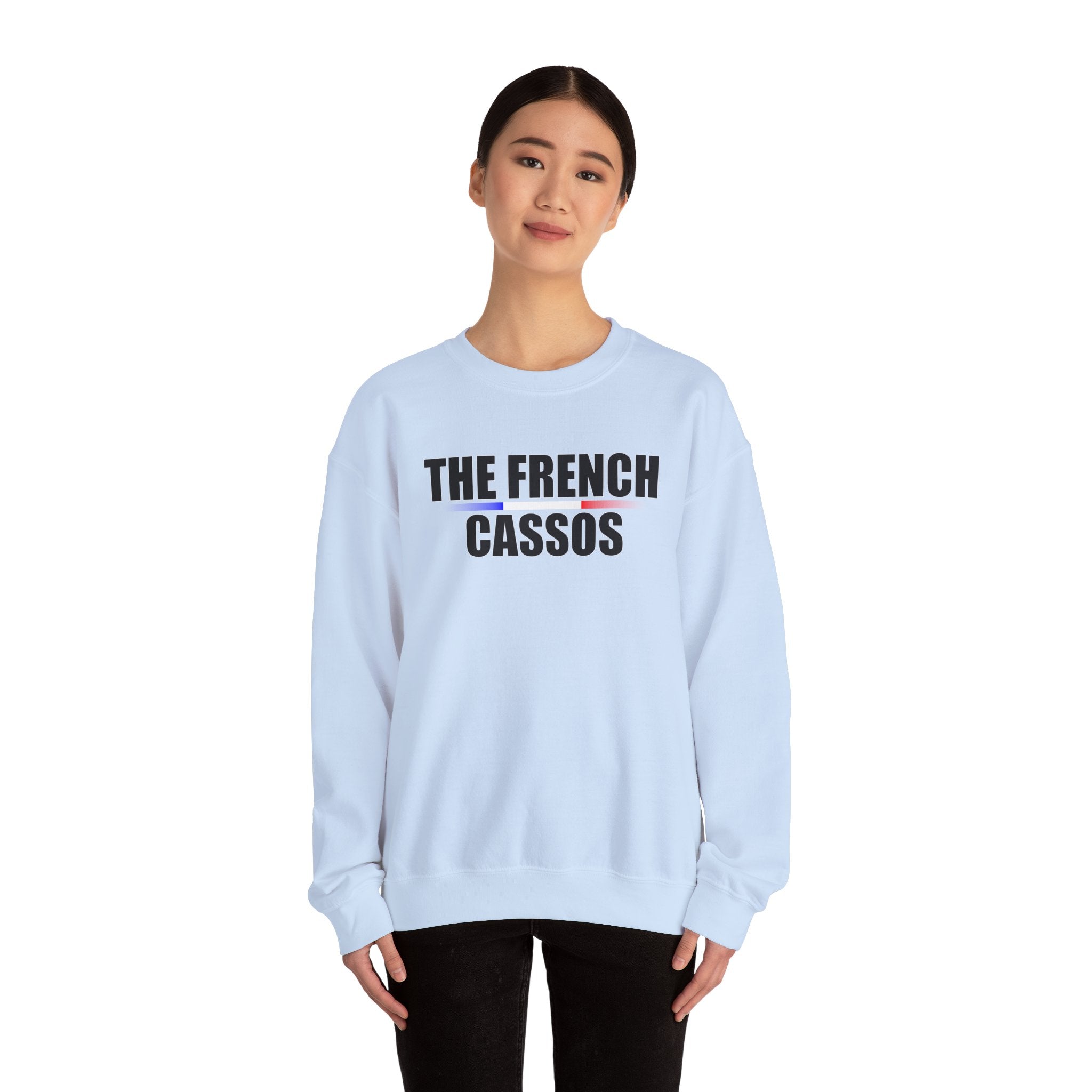 The French Cassos Sweatshirt — Minimalist Pride Crewneck