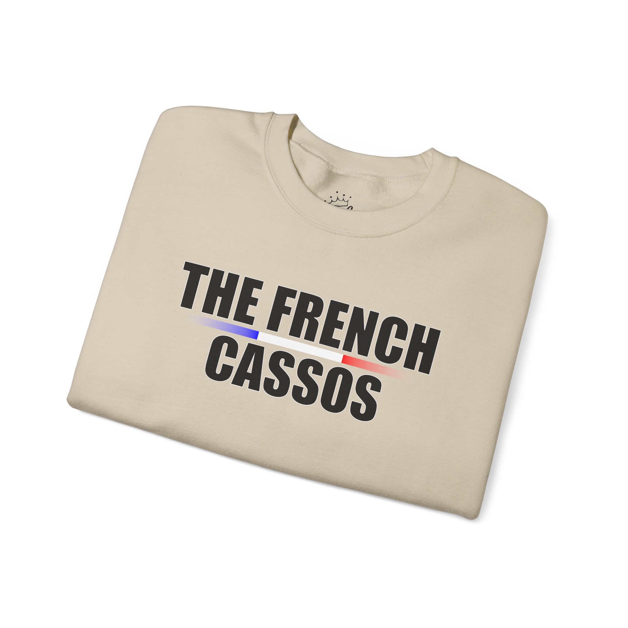 The French Cassos Sweatshirt — Minimalist Pride Crewneck