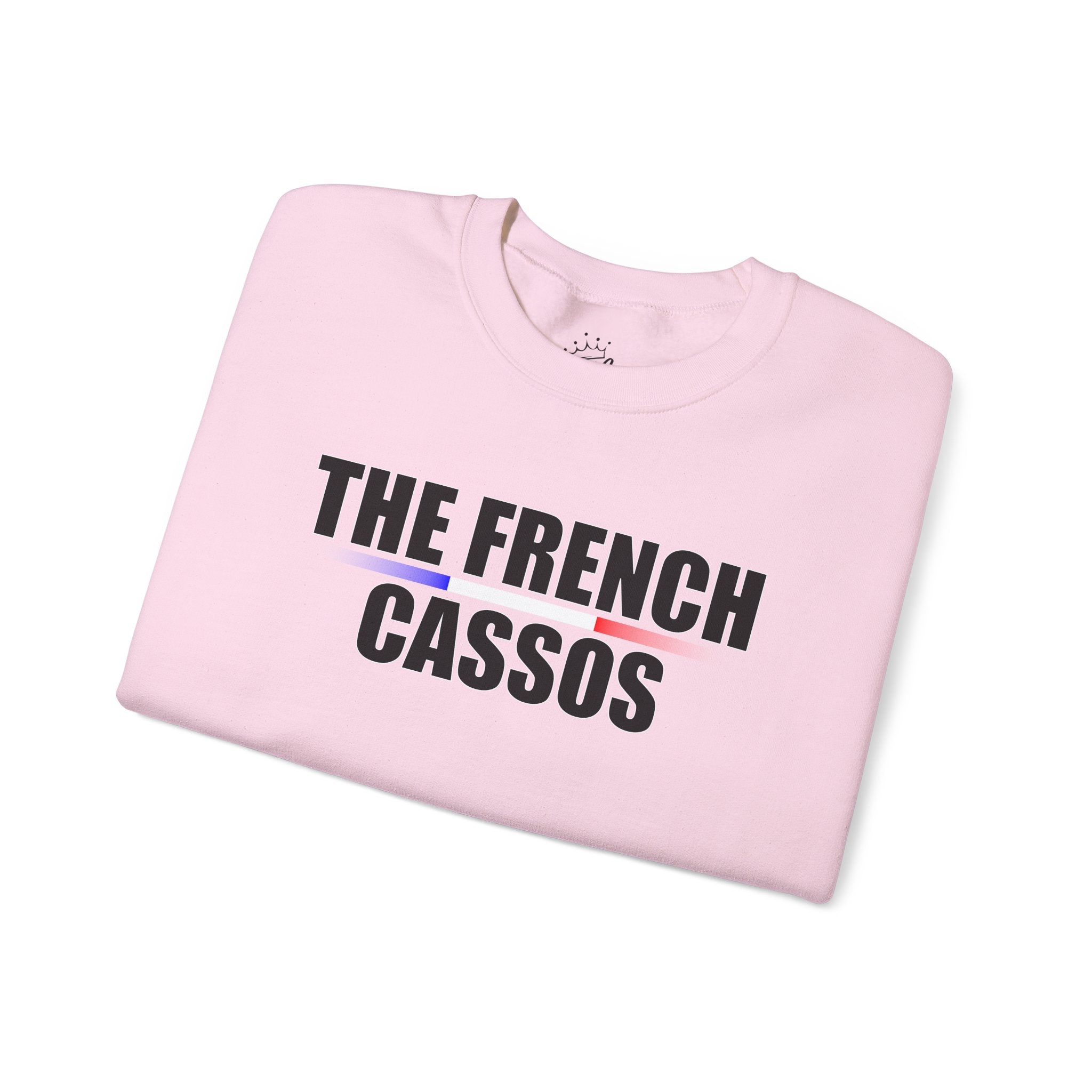 The French Cassos Sweatshirt — Minimalist Pride Crewneck