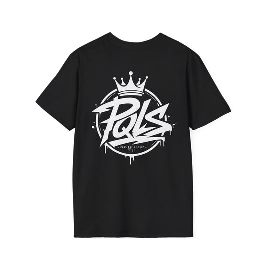 T-Shirt Streetwear Homme Logo Graffiti Couronne — PQLS
