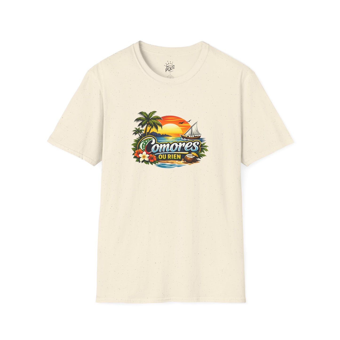 Tee Comores Ou Rien — Sunset Tropical