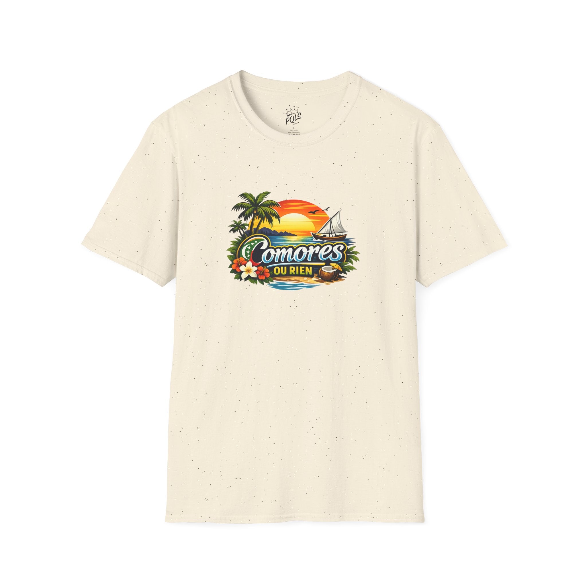 T-Shirt — Comores Ou Rien Sunset Tropical Crew