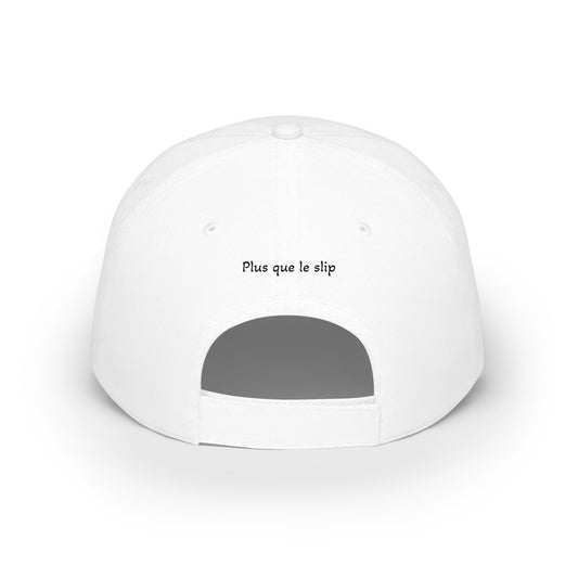 Baseball Cap — Pqls Logo with “Plus que le slip”