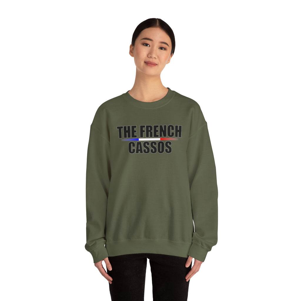 The French Cassos Sweatshirt — Minimalist Pride Crewneck