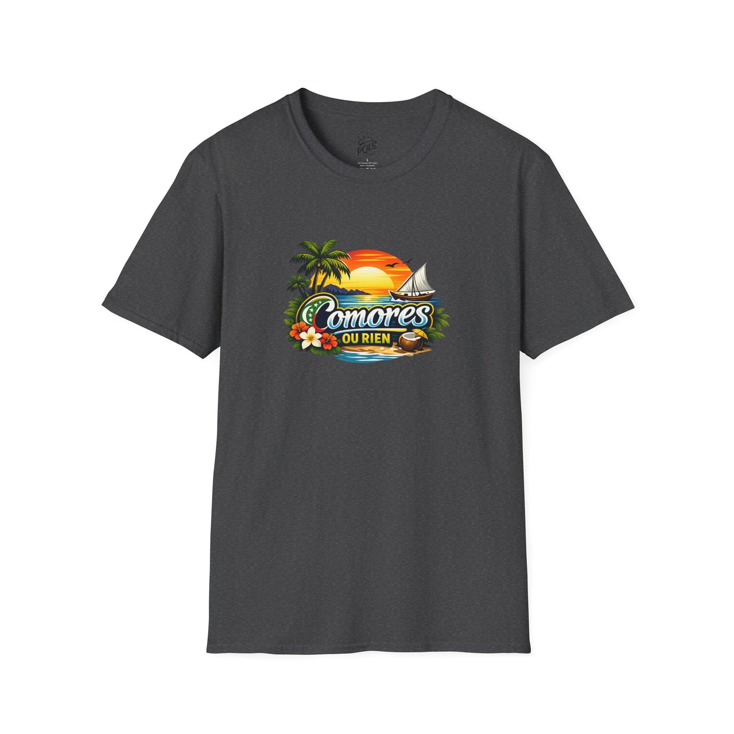 Tee Comores Ou Rien — Sunset Tropical
