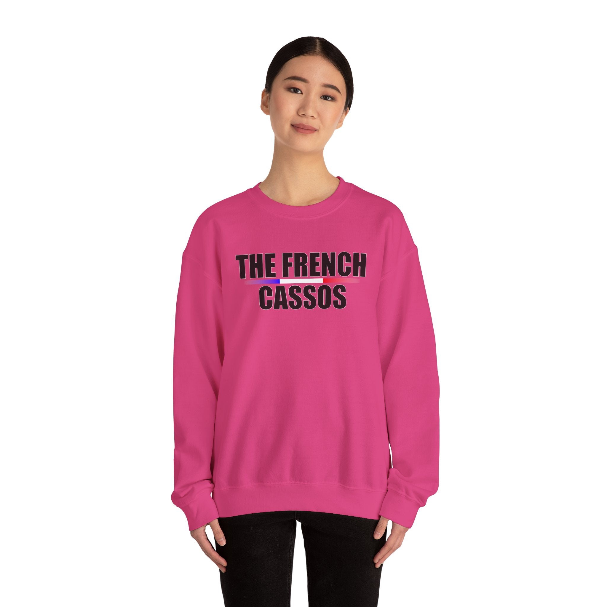 The French Cassos Sweatshirt — Minimalist Pride Crewneck