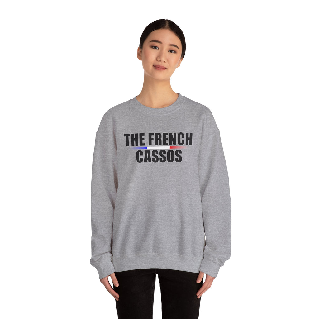 The French Cassos Sweatshirt — Minimalist Pride Crewneck