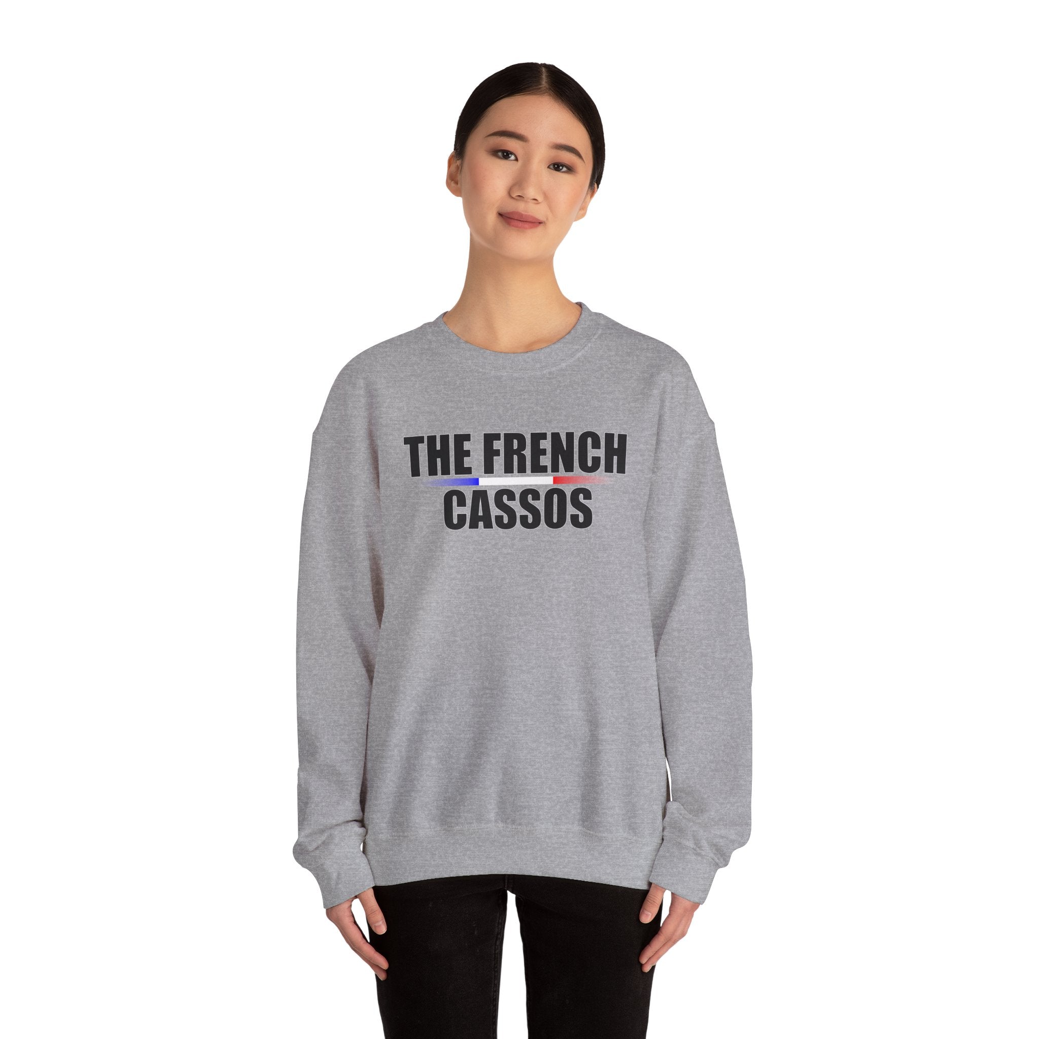 The French Cassos Sweatshirt — Minimalist Pride Crewneck